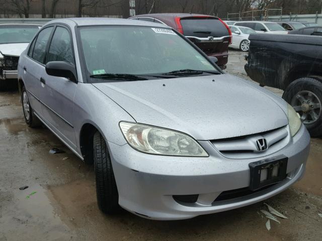 2HGES16375H598177 - 2005 HONDA CIVIC DX V SILVER photo 1