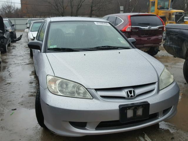 2HGES16375H598177 - 2005 HONDA CIVIC DX V SILVER photo 9