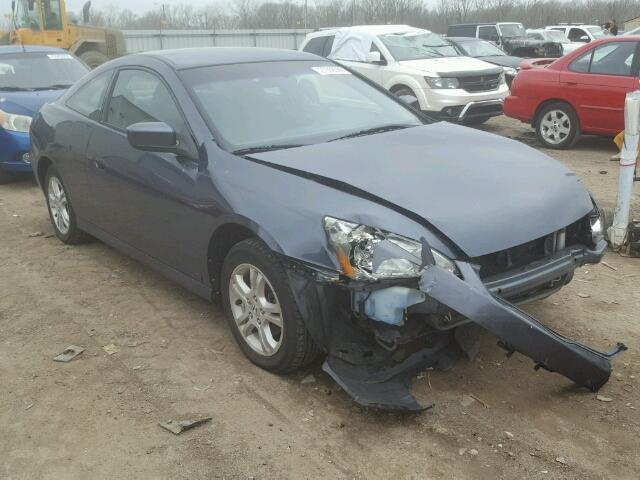 1HGCM72397A020464 - 2007 HONDA ACCORD LX GRAY photo 1