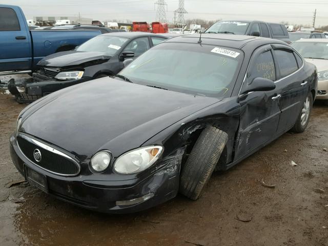 2G4WC532051290064 - 2005 BUICK LACROSSE C BLACK photo 2