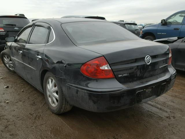 2G4WC532051290064 - 2005 BUICK LACROSSE C BLACK photo 3
