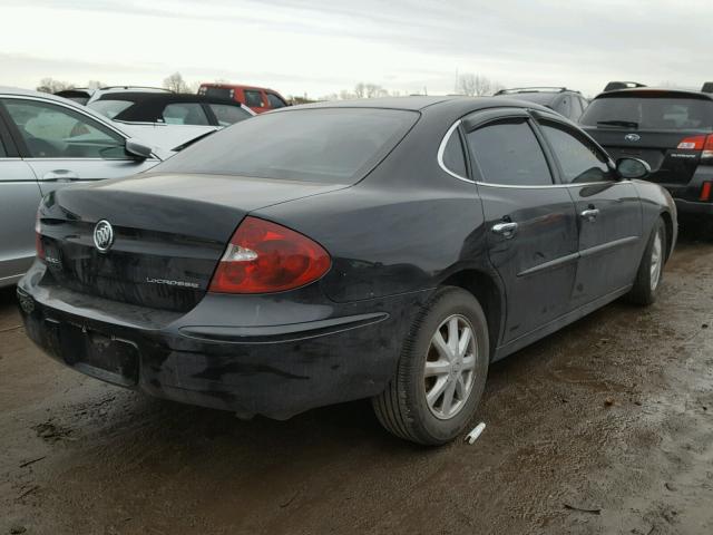 2G4WC532051290064 - 2005 BUICK LACROSSE C BLACK photo 4