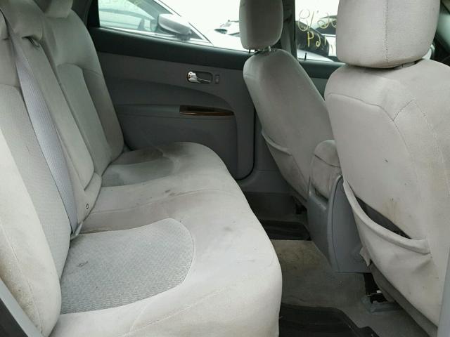 2G4WC532051290064 - 2005 BUICK LACROSSE C BLACK photo 6