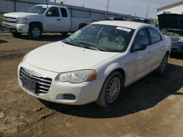 1C3EL46X56N242727 - 2006 CHRYSLER SEBRING WHITE photo 2