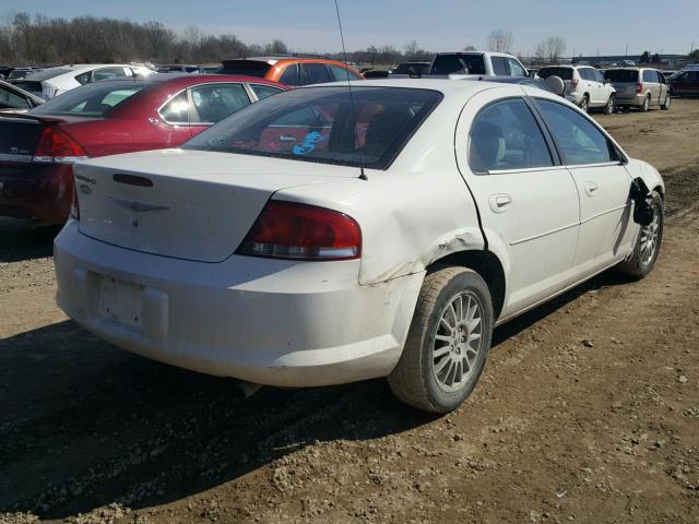 1C3EL46X56N242727 - 2006 CHRYSLER SEBRING WHITE photo 4