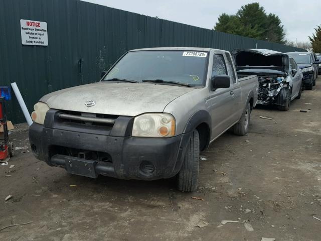 1N6DD26S61C345072 - 2001 NISSAN FRONTIER K TAN photo 2