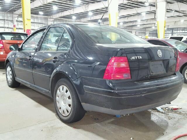 3VWRK69M13M015132 - 2003 VOLKSWAGEN JETTA GL BLACK photo 3