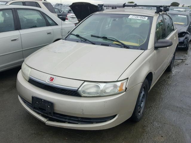 1G8AJ52F54Z107282 - 2004 SATURN ION LEVEL GOLD photo 2