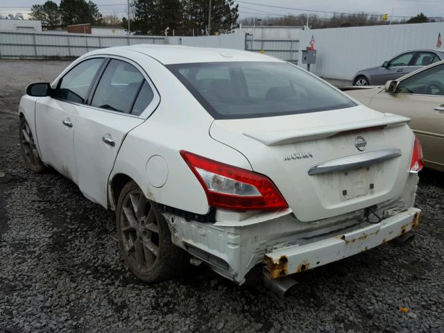 1N4AA5AP4AC841772 - 2010 NISSAN MAXIMA S WHITE photo 3