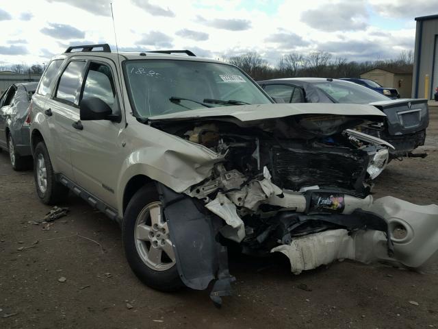 1FMCU03178KA81080 - 2008 FORD ESCAPE XLT WHITE photo 1