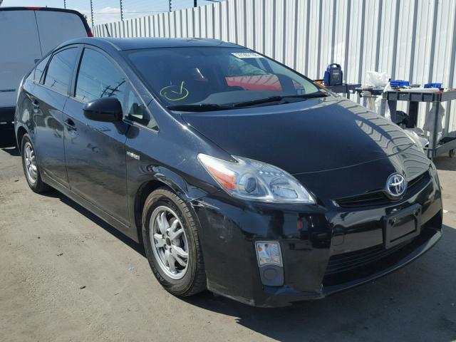 JTDKN3DU5A0223323 - 2010 TOYOTA PRIUS BLACK photo 1