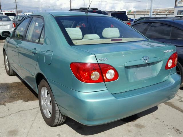 1NXBR32E37Z817776 - 2007 TOYOTA COROLLA CE GREEN photo 3