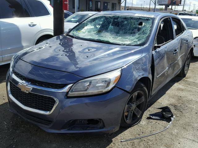 1G11B5SL4EF108699 - 2014 CHEVROLET MALIBU LS BLUE photo 2