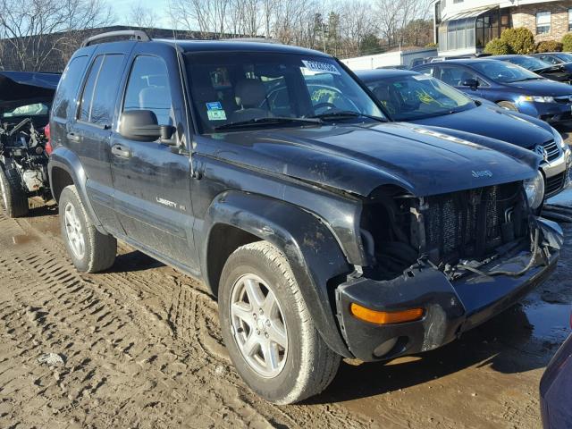 1J4GL58K03W673309 - 2003 JEEP LIBERTY LI BLACK photo 1