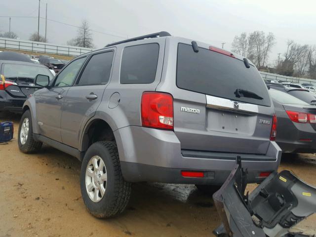 4F2CZ96168KM27075 - 2008 MAZDA TRIBUTE S GRAY photo 3