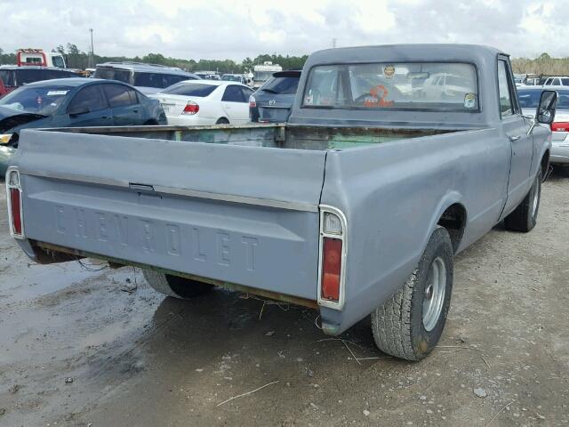 CS148S158927 - 1968 CHEVROLET C10 BLUE photo 4