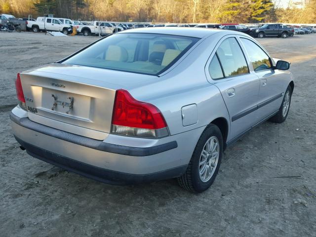 YV1RS64A142409006 - 2004 VOLVO S60 SILVER photo 4