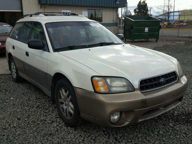 4S3BH675947603130 - 2004 SUBARU LEGACY OUT TAN photo 1