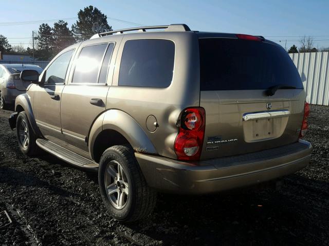 1D4HB58D34F130944 - 2004 DODGE DURANGO LI GOLD photo 3