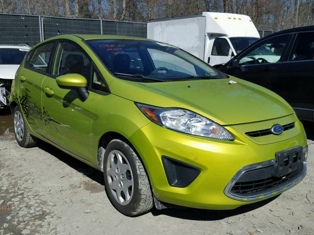 3FADP4EJ4BM103675 - 2011 FORD FIESTA SE GREEN photo 1