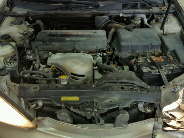 4T1BE30K15U393130 - 2005 TOYOTA CAMRY LE TAN photo 7