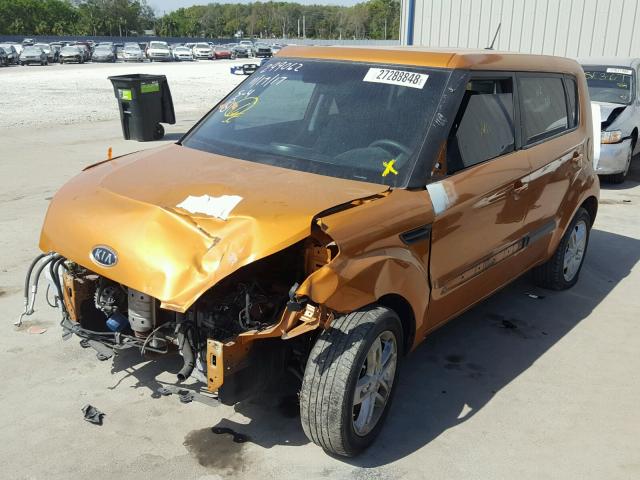 KNDJT2A22B7231550 - 2011 KIA SOUL +/!/S ORANGE photo 2