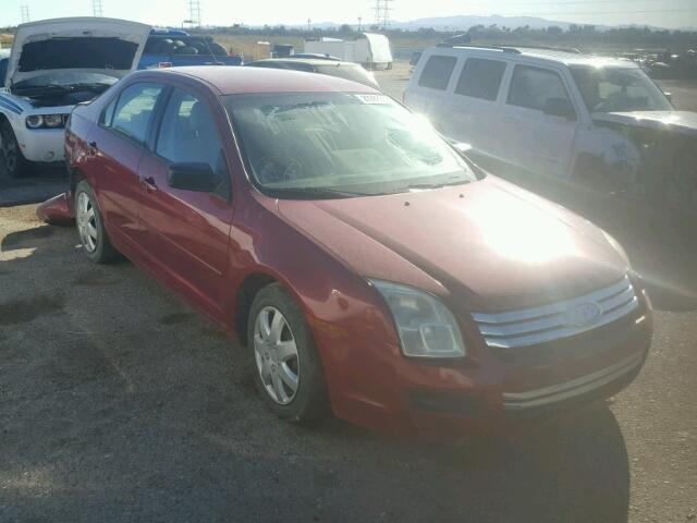 3FAHP06Z27R252997 - 2007 FORD FUSION S RED photo 1