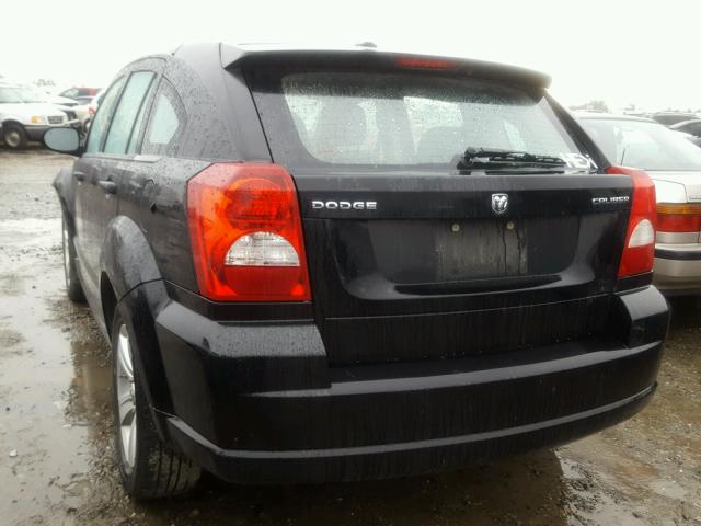 1C3CDWDA4CD531386 - 2012 DODGE CALIBER SX BLACK photo 3