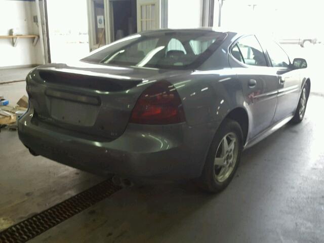 2G2WS522041207602 - 2004 PONTIAC GRAND PRIX GRAY photo 4