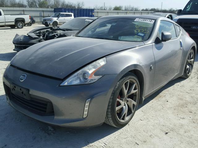 JN1AZ4EH8EM635003 - 2014 NISSAN 370Z BASE GRAY photo 2