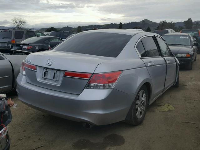 1HGCP2F46BA120172 - 2011 HONDA ACCORD LXP SILVER photo 4