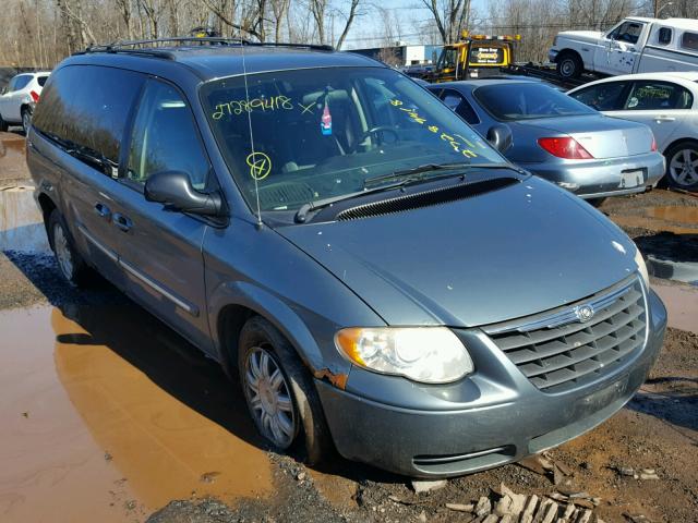 2C4GP54L65R439910 - 2005 CHRYSLER TOWN & COU BLUE photo 1