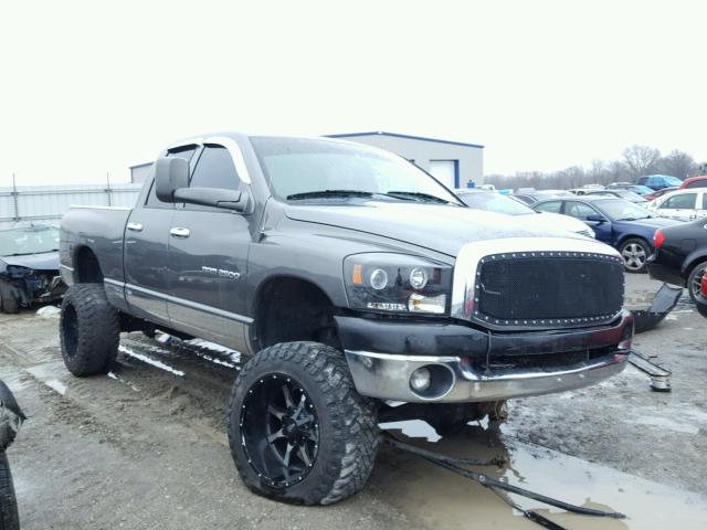 3D7KS28C75G703407 - 2005 DODGE RAM 2500 S GRAY photo 1