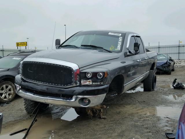 3D7KS28C75G703407 - 2005 DODGE RAM 2500 S GRAY photo 2