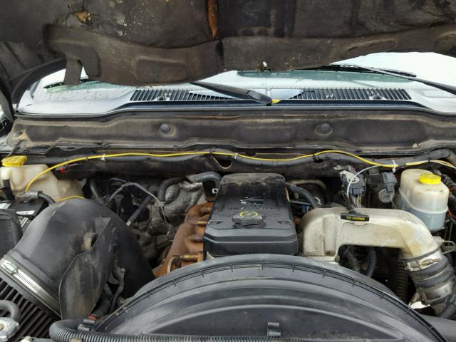 3D7KS28C75G703407 - 2005 DODGE RAM 2500 S GRAY photo 7