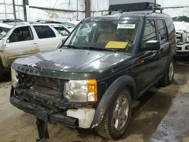 SALAE24466A352736 - 2006 LAND ROVER LR3 GREEN photo 2