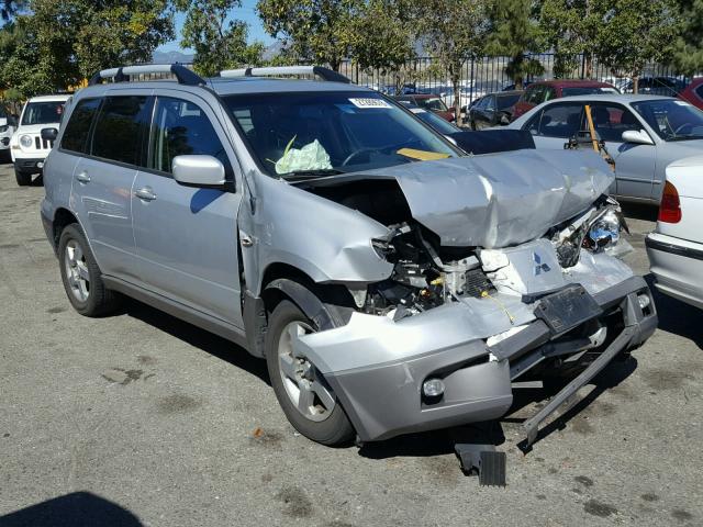 JA4LX41G03U048309 - 2003 MITSUBISHI OUTLANDER SILVER photo 1