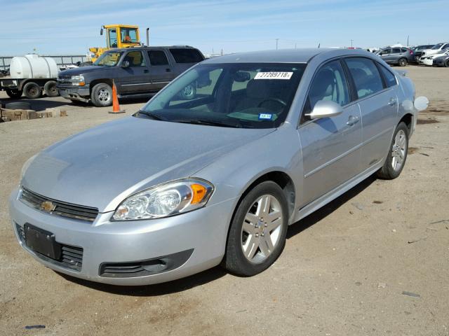 2G1WG5EK0B1127473 - 2011 CHEVROLET IMPALA LT SILVER photo 2