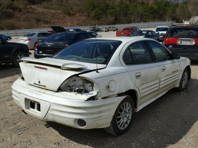 1G2NE52T8XC571096 - 1999 PONTIAC GRAND AM S თეთრი ფოტო 4