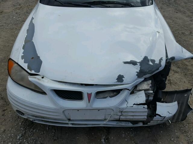 1G2NE52T8XC571096 - 1999 PONTIAC GRAND AM S თეთრი ფოტო 7