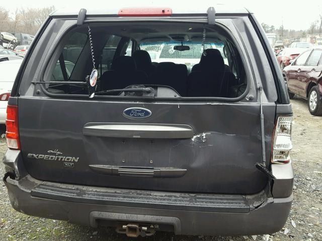 1FMPU16L34LA13660 - 2004 FORD EXPEDITION GRAY photo 9