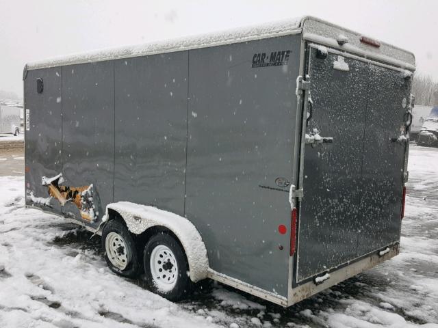 5A3C716D7GL000568 - 2016 CARM TRAILER GRAY photo 3