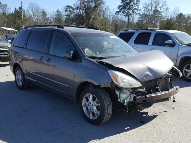 5TDBA22C95S048156 - 2005 TOYOTA SIENNA XLE GRAY photo 1