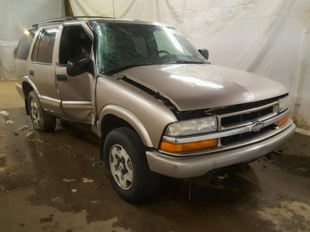 1GNDT13X13K109056 - 2003 CHEVROLET BLAZER GOLD photo 1