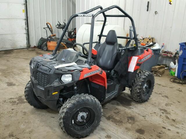 4XADAA501HB134715 - 2017 POLARIS ACE 500 RED photo 2