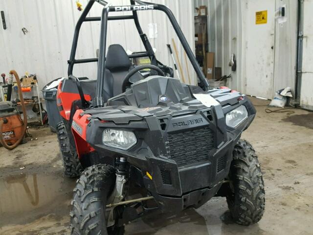 4XADAA501HB134715 - 2017 POLARIS ACE 500 RED photo 9