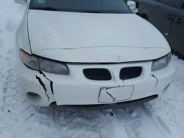 1G2WR121XXF227462 - 1999 PONTIAC GRAND PRIX WHITE photo 9