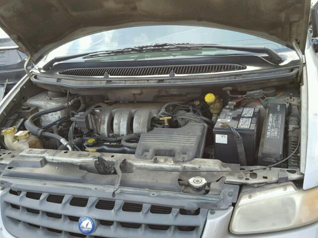 1P4GP44RXVB445069 - 1997 PLYMOUTH GRAND VOYA GRAY photo 7