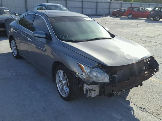 1N4AA51E89C824676 - 2009 NISSAN MAXIMA S GRAY photo 1