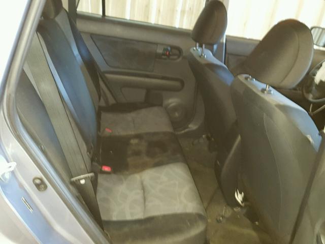 JTLZE4FE6B1128408 - 2011 TOYOTA SCION XB ნაცრისფერი ფოტო 6